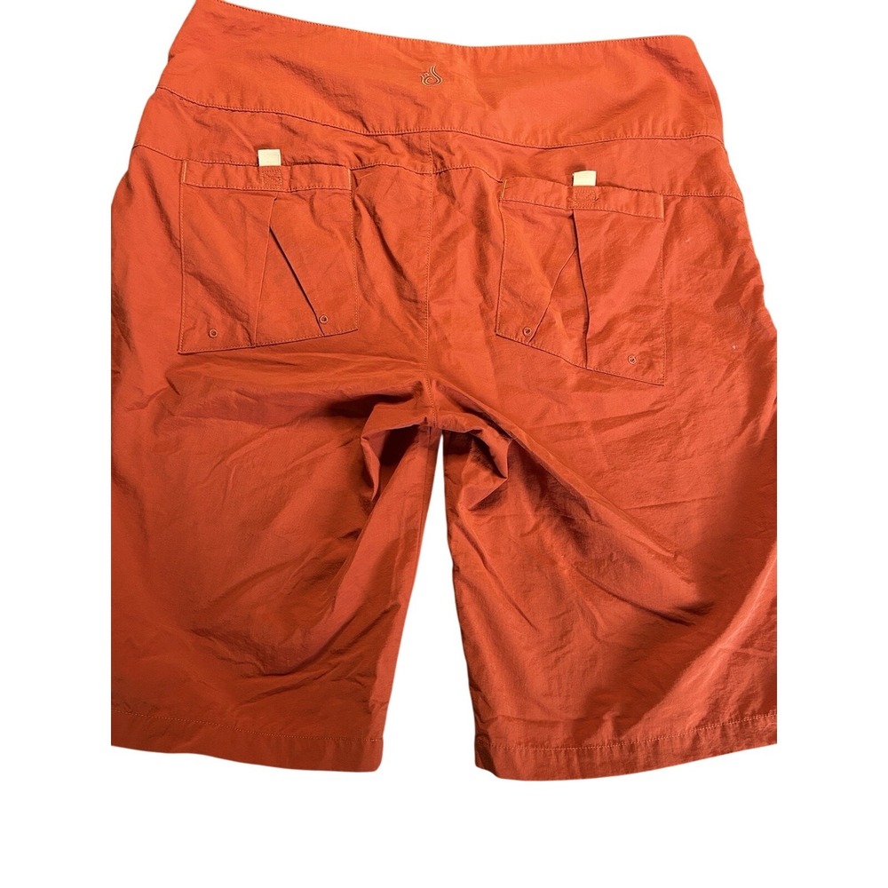Isis Womens Burnt Orange Nylon Hiking Cargo Pockets Outdoor Tropical Size 10 - Picture 4 of 8